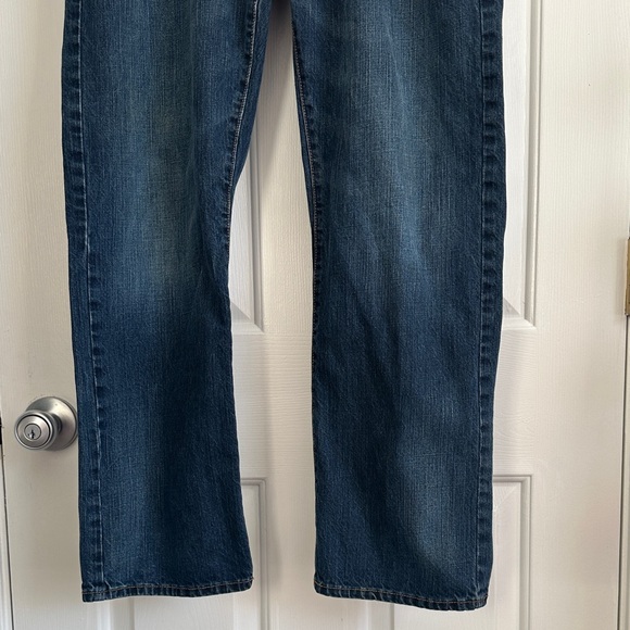 American Eagle Outfitters Men's Dark Blue Straight Jeans - 34/30 - Picture 2 of 10